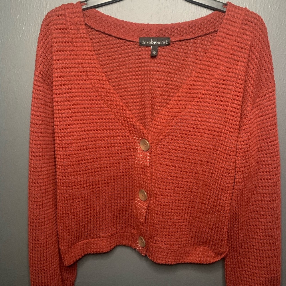 Derek Heart, Size Large, Burgundy